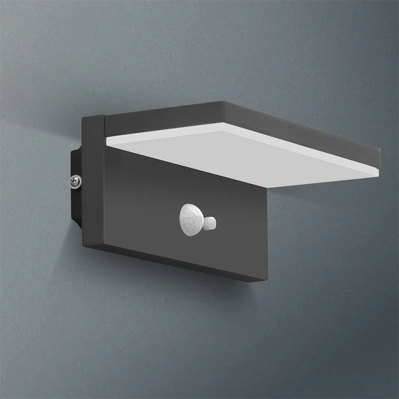 17329 IP54 DUSK TO DAWN SOLAR Utomhus yttre väggljus LED -lykta