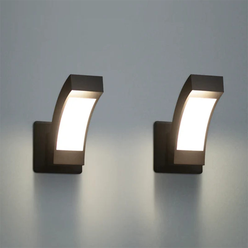 12557 2-pack LED utomhusväggljus