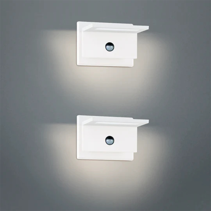 17311 2-pack utomhus LED-väggljus